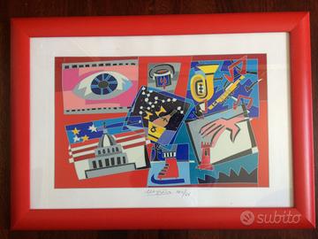 UGO NESPOLO - American Dream Serigrafia 50X70