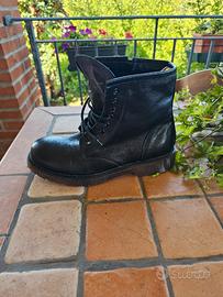 stivale donna n.41 nero con lacci