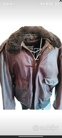 Giubbotto Pelle SCHOTT NYC 184SM Vintage Anni 80,L