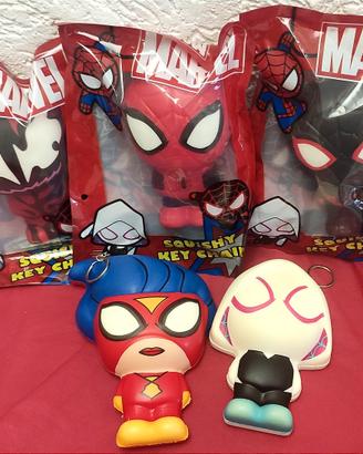 Portachiavi Marvel Squishy Elastikorps HeroPop