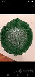 Ciotola in ceramica a forma di foglia