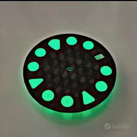 Quadrante movimenti Seiko vera Fibra di Carbonio