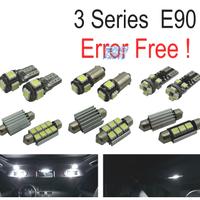 KIT 15 LAMPADE LED INTERNE BMW E90 SEDAN 320D 320D