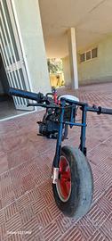 mini moto completamente restaurata 