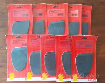 10 coppie mezzesuole in gomma tg. 34-36-38