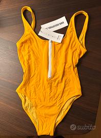Costume intero giallo   taglia L NUOVO cartellino