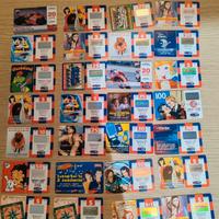 Schede telefoniche vintage Telecom 