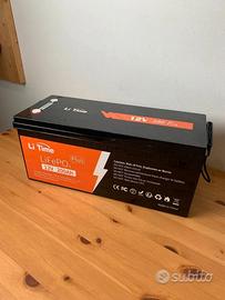 LiTime Batteria 12V 200Ah Plus
LiFePO4 - NUOVA !!!