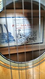 Chitarra classica f.lli Maetti modena