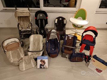Trio Inglesina - doppio!! e altri accessori bimbo