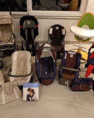 Trio Inglesina - doppio!! e altri accessori bimbo