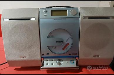 Lettore CD con presa USB, radio