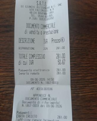 Scheda elettronica Lavasciuga Electrolux