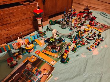 Collezione 4 set Lego Legoland parks e creator