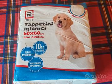 100 tappetini igienici per animali