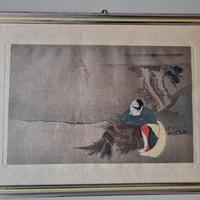 Stampa xilografica giapponese di pregio