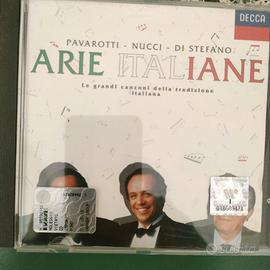 cd arie italiane - pavarotti nucci di stefano