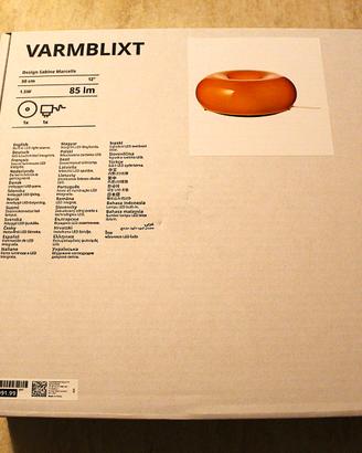 Lampada VARMBLIXT IKEA x Sabine Marcelis - Nuova