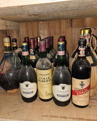 VINO CHIANTI DIVERSE ANNATE 