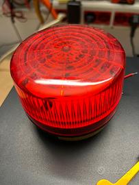 Luce stroboscopica rossa 24 volt anticollisione