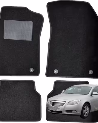 Tappetini in moquette per auto Opel Insigna con ba