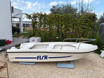 Barca in vetroresina 3,5 x 1,5 metri