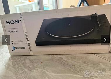 Giradischi nuovo Sony PS-LX310BT