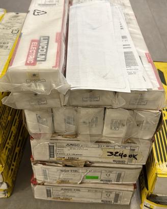 Elettrodi Inox 316L 2,5 mm Basici Lincoln Electric