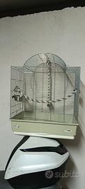 gabbia per pappagalli e uccelli 