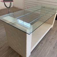 Tavolo espositore vetro