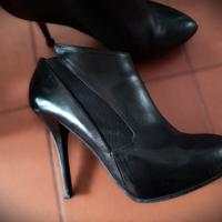 Scarpe con tacco vero cuoio