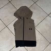giacca anti vento/felpa under armour taglia s