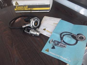 Erogatore vintage Polaris 4 Cressi Sub