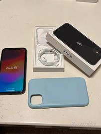Iphone 11, 64 Gb black con scatola
