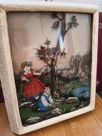 Dipinto effetto 3D su vetro primi 900