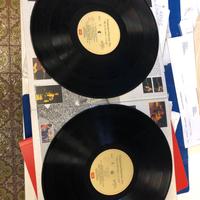 Due dischi vinile Francesco guccini fra la via Emi
