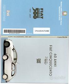Moneta € 5 60 Anni FIAT 500 1957 - 2017