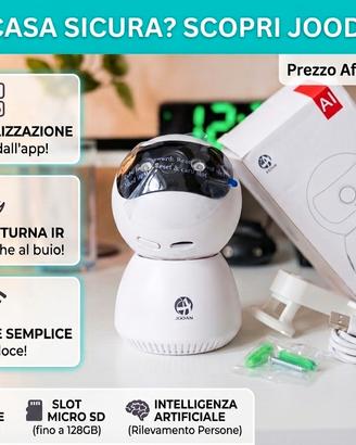Smart Cam Joodan C9TS-U con AI ✨🏡