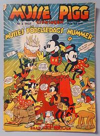 Raro Musse Pigg nr. 2 Topolino edizione svedese.