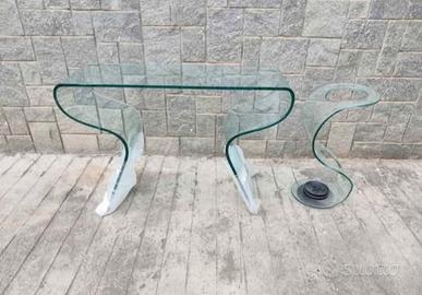 Consolle e portaombrelli in vetro Prospero Rasulo