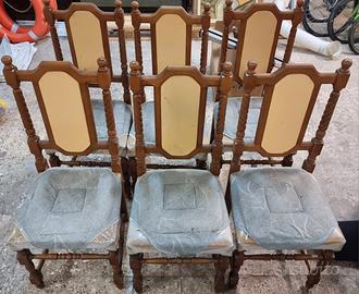 Sedie in Legno Massello 