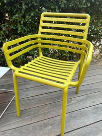 Sedie da giardino Nardi Doga Armchair Pera