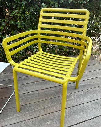 Sedie da giardino Nardi Doga Armchair Pera