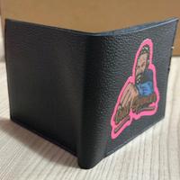 Portafogli ecopelle nuovo,  bud doencer