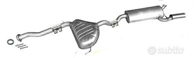 scarico completo NUOVO fiat coupè 