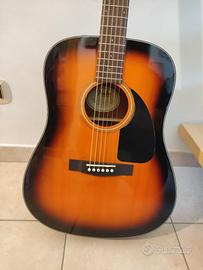 Fender CD-60 SB-DS-V2 con custodia rigida e tracol