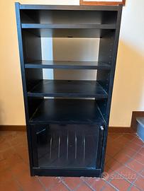 Mobile Hi-Fi porta stereo con anta in vetro