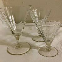 Servizio bicchieri in cristallo metà ‘900