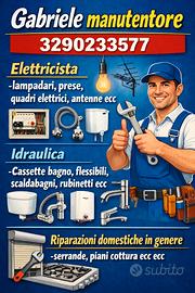 Elettricista manutentore