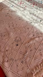 coperta matrimoniale all'uncinetto
